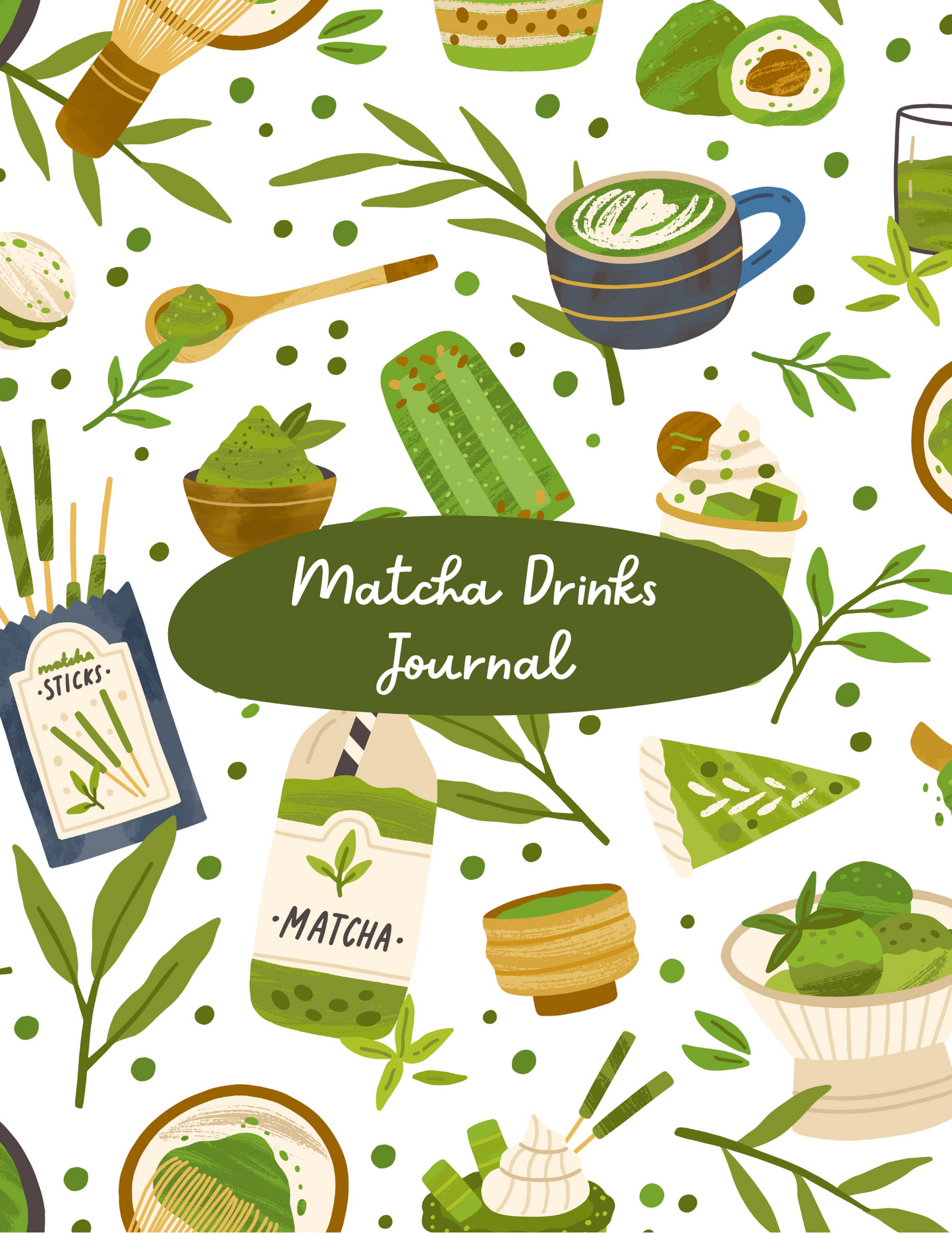 Digital matcha drinks journal